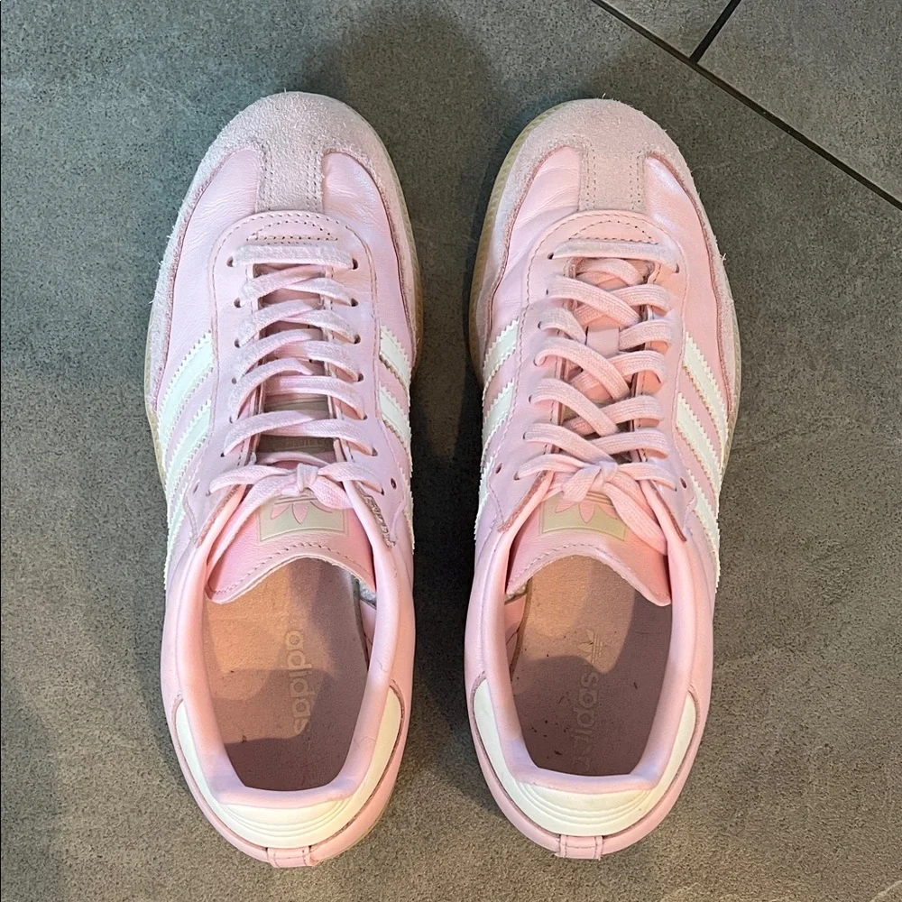 Adidas youth size 6 Pink Sambas in original box - Picture 6 of 15